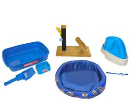 kit arranhador e acessórios para gatos