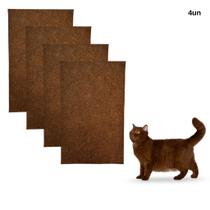 Kit arranhador gato protetor de sofa carpete adesivo brinquedo pet antiestresse pratico e rapido