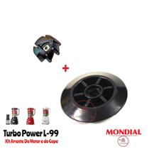 Kit Arraste do Motor e Do Copo Liquidificador Mondial Turbo Power L-99