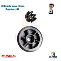 Kit Arrastes do Copo e do Motor Liquidificador Mondial Premium L51