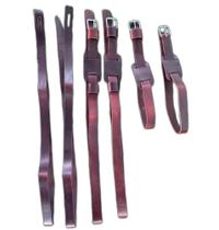 Kit Arreata Meio Curtume com Loro, Látego e Contra Látego em Couro Direto da Fábrica