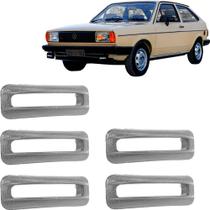 Kit Arremate BotÃO Do Banco Gol 87/95 Texturizado Cinza 5un