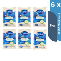 Kit Arroz Branco Tipo 1 Camil Pacote 1kg