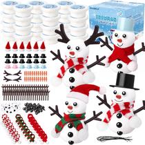 Kit Art Craft BANBBUR, pacote com 24 unidades, conjunto de Natal DIY Snowman Kit Art Craft BANBBUR, pacote com 24 unidades, conjunto de Natal DIY Snowman