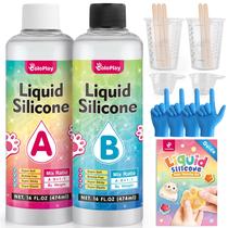 Kit Art Craft ColorPlay Taba Squishy Kit 946 ml de silicone Kit Art Craft ColorPlay Taba Squishy Kit 946 ml de silicone