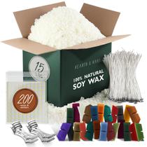 Kit Art Craft Hearth & Harbor 6,8 kg de cera de soja e suprimentos para velas Kit Art Craft Hearth & Harbor 6,8 kg de cera de soja e suprimentos para velas