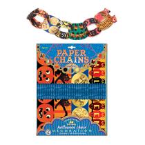 Kit Art Craft Kit EeBoo Corrente de papel de Halloween com 7,3 m de comprimento Kit Art Craft Kit EeBoo Corrente de papel de Halloween com 7,3 m de comprimento