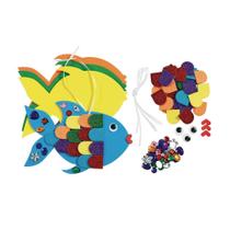 Kit Art Supplies Colorations Fancy Fancy Fish para 12 crianças