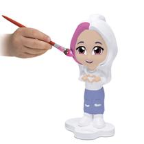 Kit Arts Pintura Personagem Katlen Youtuber 18cm Elka