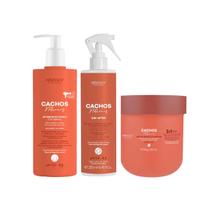 Kit Arvensis Ativador de Cachos Crespos 500ml + Spray + Máscara 2x1