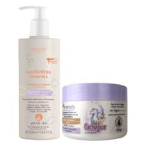 Kit Arvensis Cachinhos Infantil Ativ Ondulados Geleia Suave Kit Arvensis Cachinhos Infantil Ativ Ondulados Geleia Suave