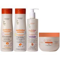 Kit Arvensis Cachinhos Naturais Linha Infantil 4 Produtos C/ Ativador Completo Crespo Vegano Kit Arvensis Cachinhos Naturais Linha Infantil 4 Produtos C/ Ativador Completo Crespo Vegano