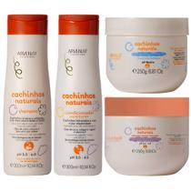 Kit Arvensis Cachinhos Naturais Linha Infantil 4 Produtos Completo Vegano Sem Sulfato Hidratante Kit Arvensis Cachinhos Naturais Linha Infantil 4 Produtos Completo Vegano Sem Sulfato Hidratante
