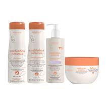 Kit Arvensis Cachinhos Shampoo Cond Ativ Ondulado Creme 2x1 Kit Arvensis Cachinhos Shampoo Cond Ativ Ondulado Creme 2x1