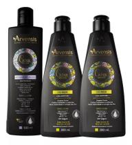 Kit Arvensis Cachos 2 Co-Wash 300M 1 Ativador 500Gr