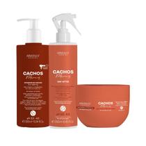 Kit Arvensis Cachos Ativador Crespos Day After Geleia Alta