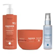 Kit Arvensis Cachos Ativador Ond Geleia Alta + Óleo de Argan