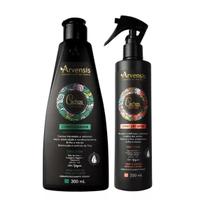 Kit Arvensis Cachos Naturais Condicionador E Spray Day After