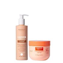 Kit Arvensis Cachos Naturais Light - Geleia Umectante 300ml + Máscara 2x1 300g Kit Arvensis Cachos Naturais Light - Geleia Umectante 300ml + Máscara 2x1 300g