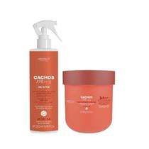 Kit Arvensis Cachos Naturais - Máscara Capilar 2x1 500g + Day After 250ml