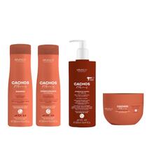 Kit Arvensis Cachos Naturais Sh.+cond +ativ 300ml +masc 250g Kit Arvensis Cachos Naturais Sh.+cond +ativ 300ml +masc 250g