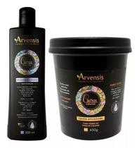 Kit Arvensis Cachos Ondulado Ativador 500Ml Geleia Alta 450G