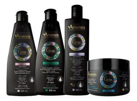 Kit Arvensis Cachos Ondulados E Cacheados Ativador 500Ml