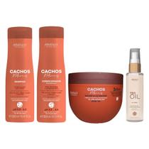 Kit Arvensis Cachos Sh Cond Mascara 2x1 Finalizador Tec Oil Kit Arvensis Cachos Sh Cond Mascara 2x1 Finalizador Tec Oil