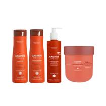 Kit Arvensis Cachos Shamp Cond Ativ. Ondulados Mascara 2x1 Kit Arvensis Cachos Shamp Cond Ativ. Ondulados Mascara 2x1