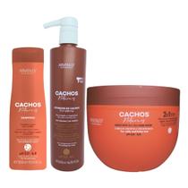 Kit Arvensis Cachos Shampoo + Ativador Crespos + Máscara 2x1 Kit Arvensis Cachos Shampoo + Ativador Crespos + Máscara 2x1