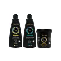 Kit Arvensis Co Wash 300ml + Condicionador 300ml + Máscara 2x1 450g