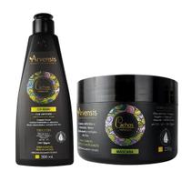 Kit Arvensis Co Wash + Máscara Crespos e Crespissimos 250g