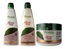 Kit Arvensis Color Protection Shampoo Condicionador Mascara