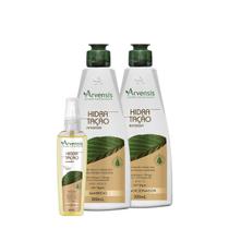Kit Arvensis Cosméticos Naturais Hidratação Intensiva Shampoo Condicionador e Óleo (3 produtos) Kit Arvensis Cosméticos Naturais Hidratação Intensiva Shampoo Condicionador e Óleo (3 produtos)