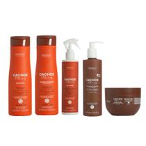 Kit Arvensis Crespos (Sh+Cond+Ativ+Masc.+Spray)