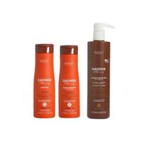 Kit Arvensis Crespos Shampoo Condicionador Ativador 500ml