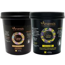 Kit Arvensis Geleia Alta Fix 450G E Mascara Noo Poo 2X1 450G