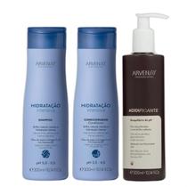 Kit Arvensis Hidratação Intensiva - Shampoo 300ml + Condicionador 300ml + Acidificante 300ml Kit Arvensis Hidratação Intensiva - Shampoo 300ml + Condicionador 300ml + Acidificante 300ml