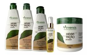 Kit Arvensis Hidratação Sh Cond Leave-In Argan Mascara 500G Kit Arvensis Hidratação Sh Cond Leave-In Argan Mascara 500G