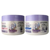 Kit Arvensis Infantil Cachinhos Máscara Crespo e Creme 2x1 Kit Arvensis Infantil Cachinhos Máscara Crespo e Creme 2x1