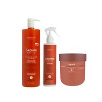 Kit Arvensis Ondulados Ativador 1l Máscara 450g + Spray