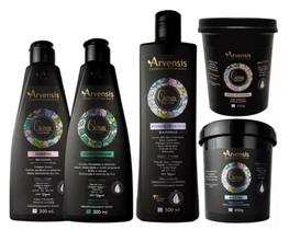 Kit Arvensis Ondulados Sh Cond Ativador Máscara Geleia Suave Kit Arvensis Ondulados Sh Cond Ativador Máscara Geleia Suave