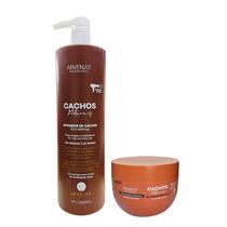 Kit Arvensis Professional Cachos Naturais - Ativador De Cachos Crespos 1L + Geleia Ativadora 250g