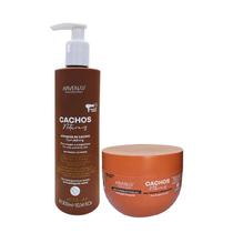 Kit Arvensis Professional Cachos Naturais - Ativador De Cachos Crespos 300ml + Máscara 250g