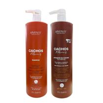 Kit Arvensis Professional Cachos Naturais - Shampoo 1L + Ativador De Cachos Crespos 1L