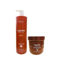 Kit Arvensis Professional Cachos Naturais - Shampoo 1L + Máscara Crespos 500g