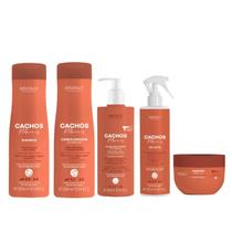 Kit Arvensis Shampoo Cond. Ativ. Ondulados Mascara 2x1 Spray