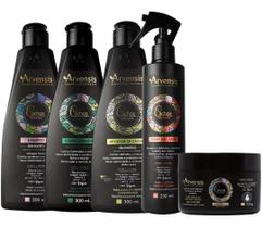 Kit Arvensis Shampoo Condicionador Ativador Day After Geleia