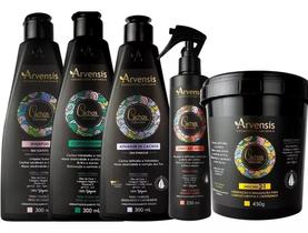 Kit Arvensis Shampoo Condicionador Ativador Mascara Dayafter