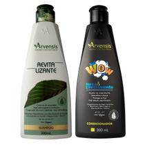 Kit Arvensis Shampoo Revitalizante + Condicionador Wow